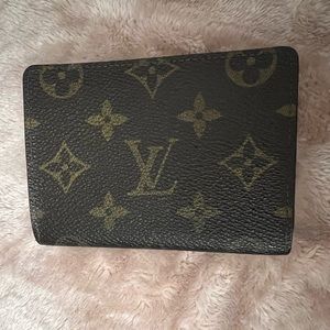 Authentic vintage Louis Vuitton card holder